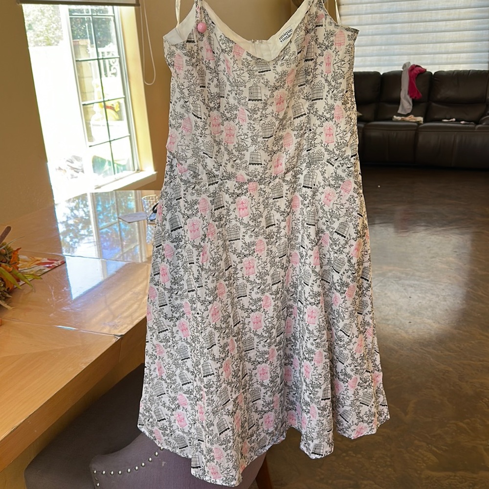 Bird Cage Swing dress